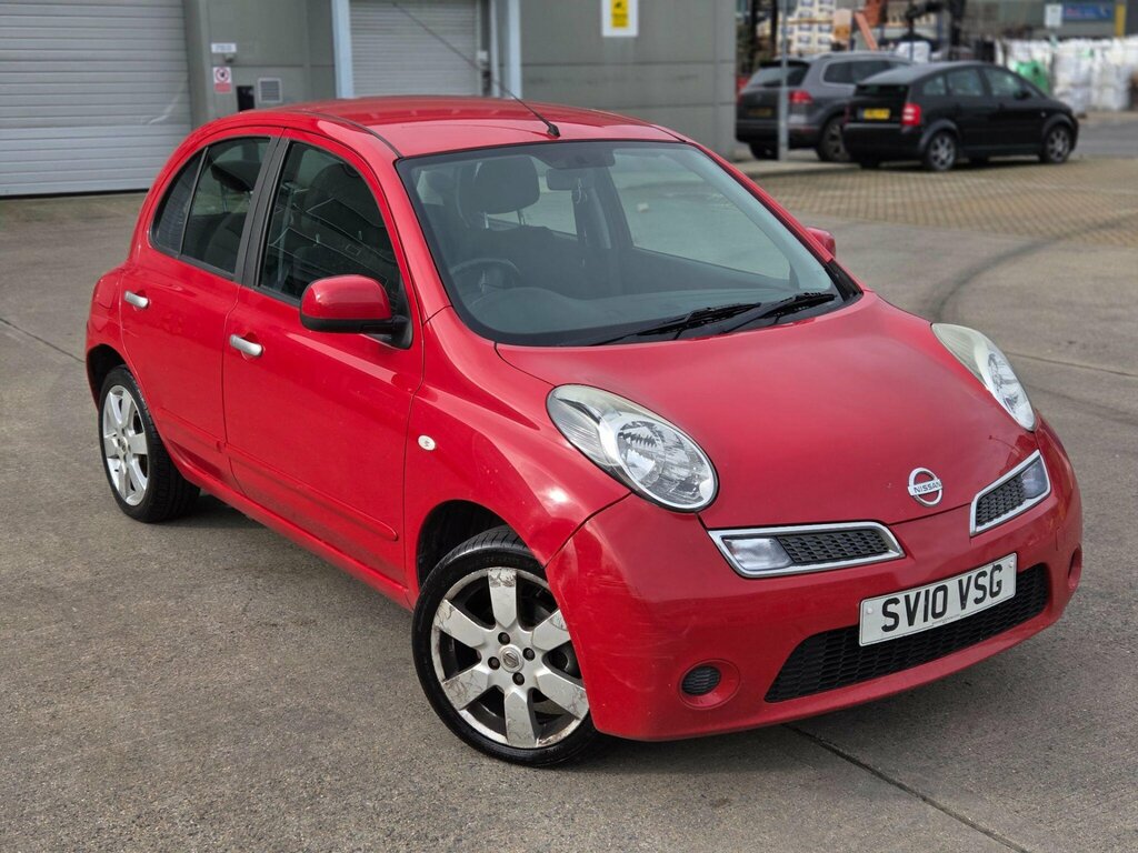 Nissan Micra 1.2 16V Acenta Red #3