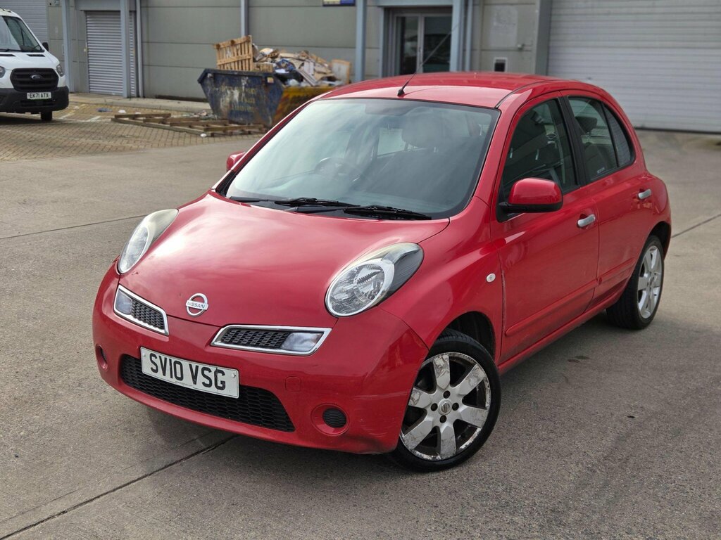 Nissan Micra 1.2 16V Acenta Red #5