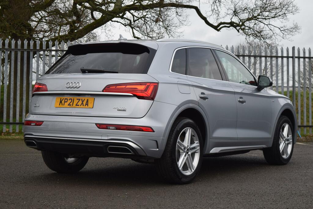 Audi Q5 40 Tdi Quattro S Line S Tronic KP21ZXA Silver #4