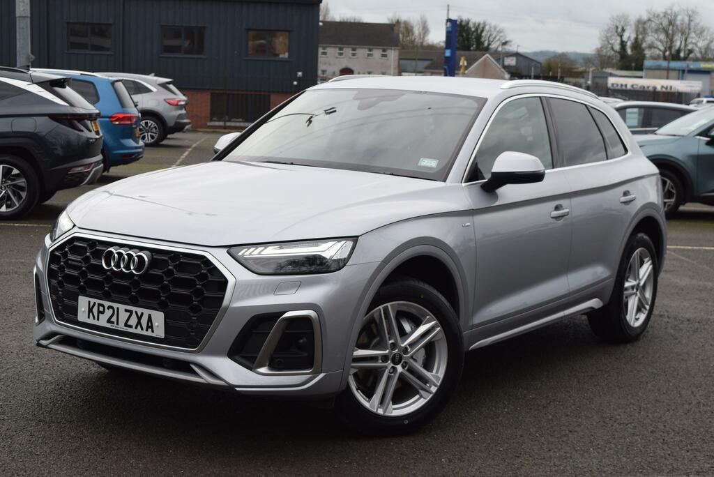 Audi Q5 40 Tdi Quattro S Line S Tronic KP21ZXA Silver #6