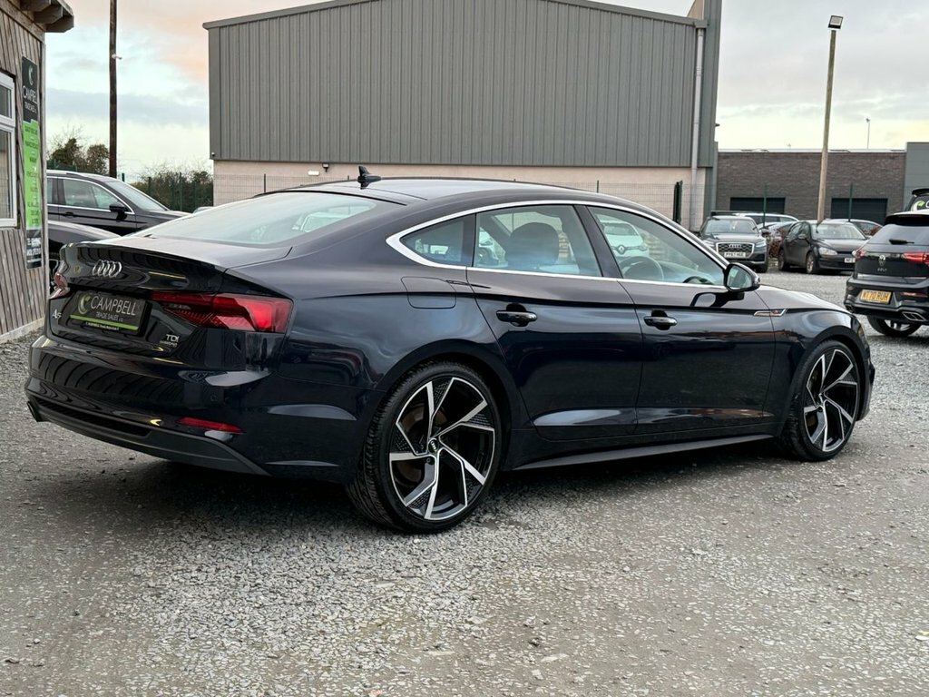Audi A5 3L S Line MA67XPK Blue #5