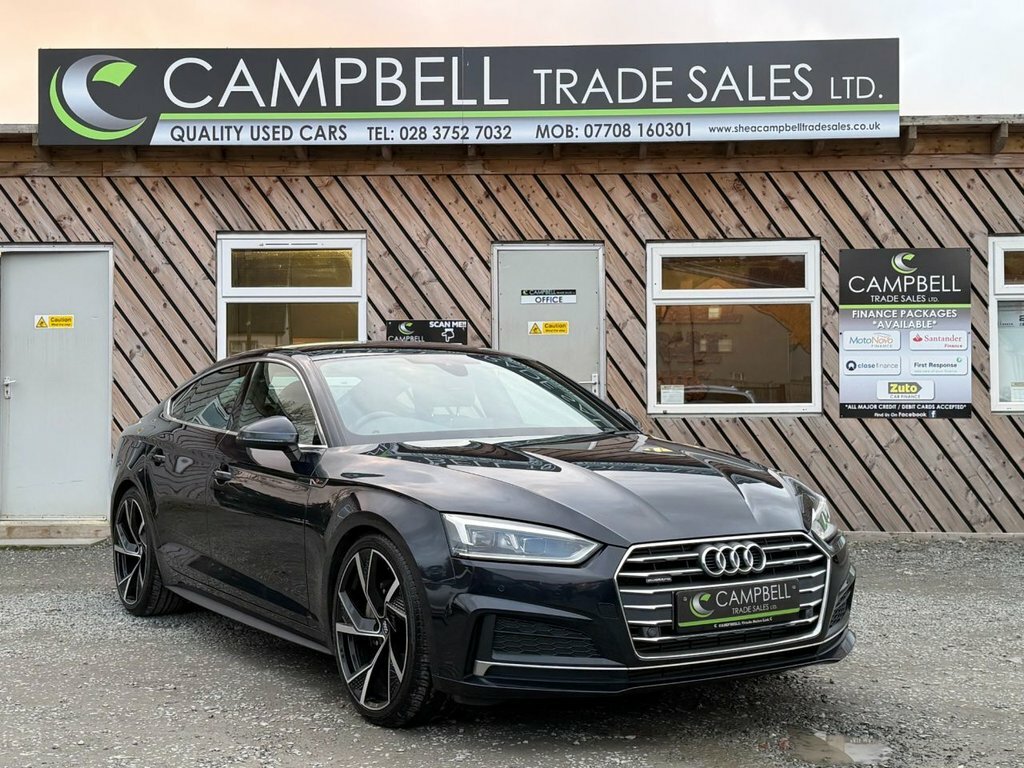 Audi A5 3L S Line Blue