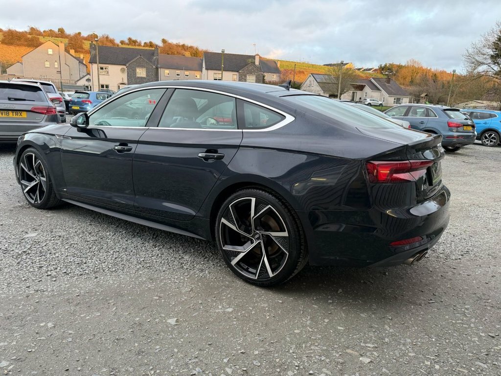Audi A5 3L S Line MA67XPK Blue #4