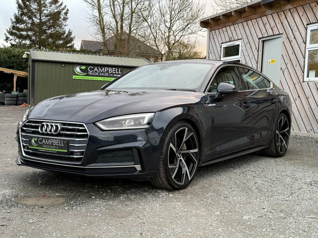 Audi A5 3L S Line MA67XPK Blue #2