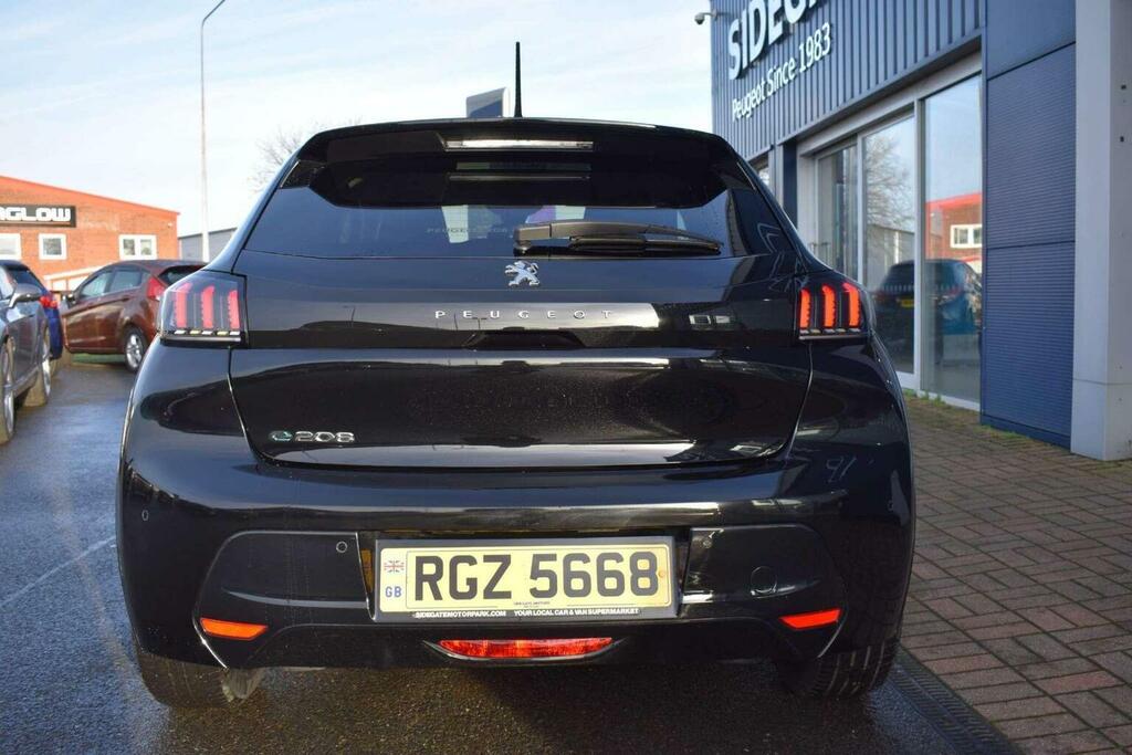 Peugeot e-208 208 Allure Ev RGZ5668 Black #6