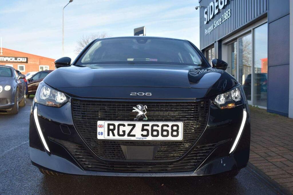 Peugeot e-208 208 Allure Ev RGZ5668 Black #4