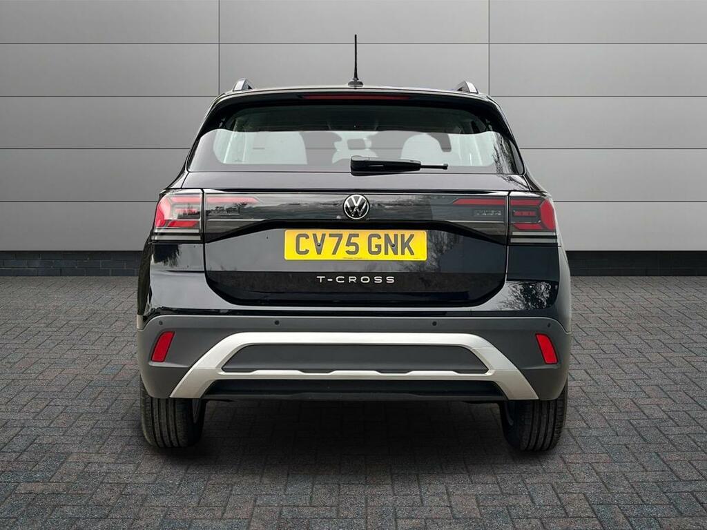 Volkswagen T-Cross 1.0 Tsi Life Euro 6 Ss CV75GNK Black #6