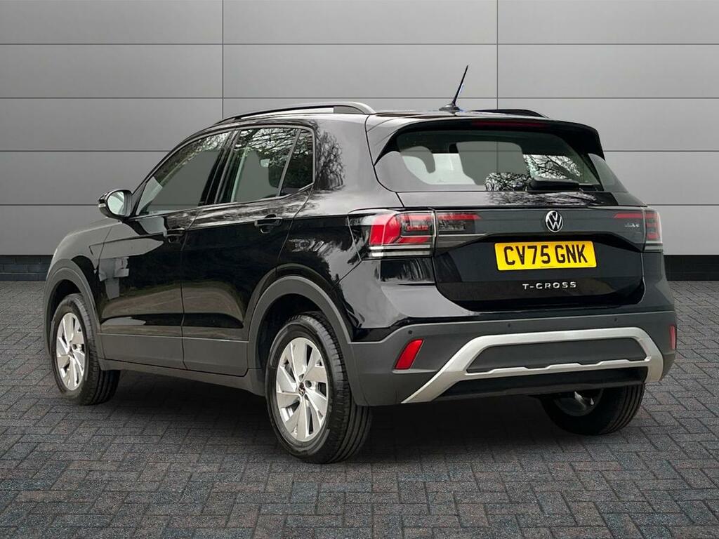 Volkswagen T-Cross 1.0 Tsi Life Euro 6 Ss CV75GNK Black #2