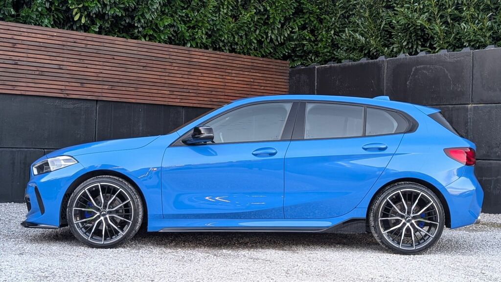 BMW 1 Series 2019 1.5 116D M Sport Hatchback Dct Eur Blue #4