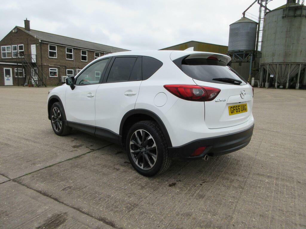 Mazda CX-5 2.2 Skyactiv-d Sport Nav Euro 6 S S GF65UAG White #5
