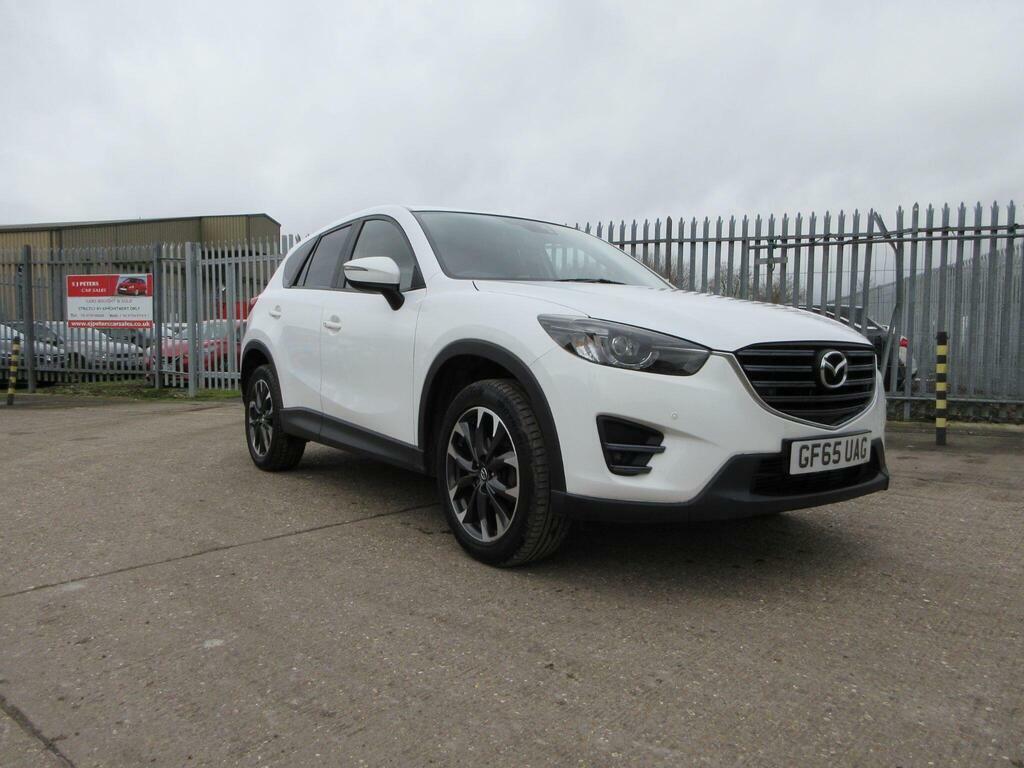 Mazda CX-5 2.2 Skyactiv-d Sport Nav Euro 6 S S White