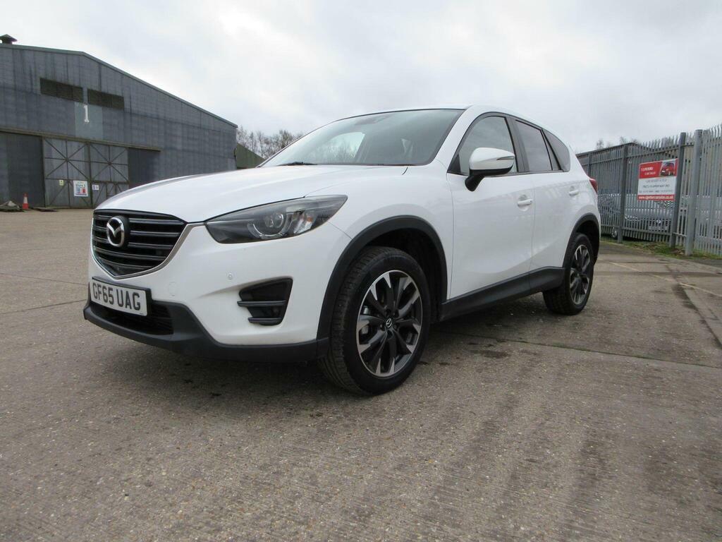 Mazda CX-5 2.2 Skyactiv-d Sport Nav Euro 6 S S GF65UAG White #6