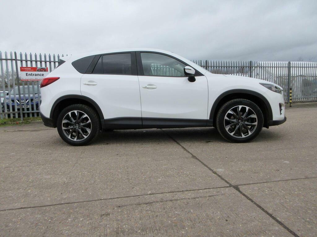 Mazda CX-5 2.2 Skyactiv-d Sport Nav Euro 6 S S GF65UAG White #4