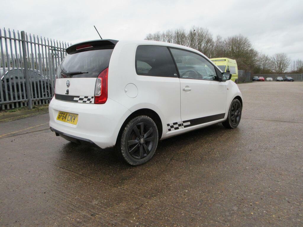 Skoda Citigo 1.0 Mpi Monte Carlo Euro 5 GF64CKY White #5
