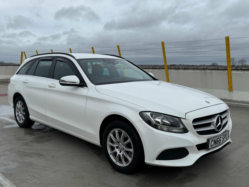 Mercedes-Benz C Class 1.6 C200d Se Euro 6 Ss White