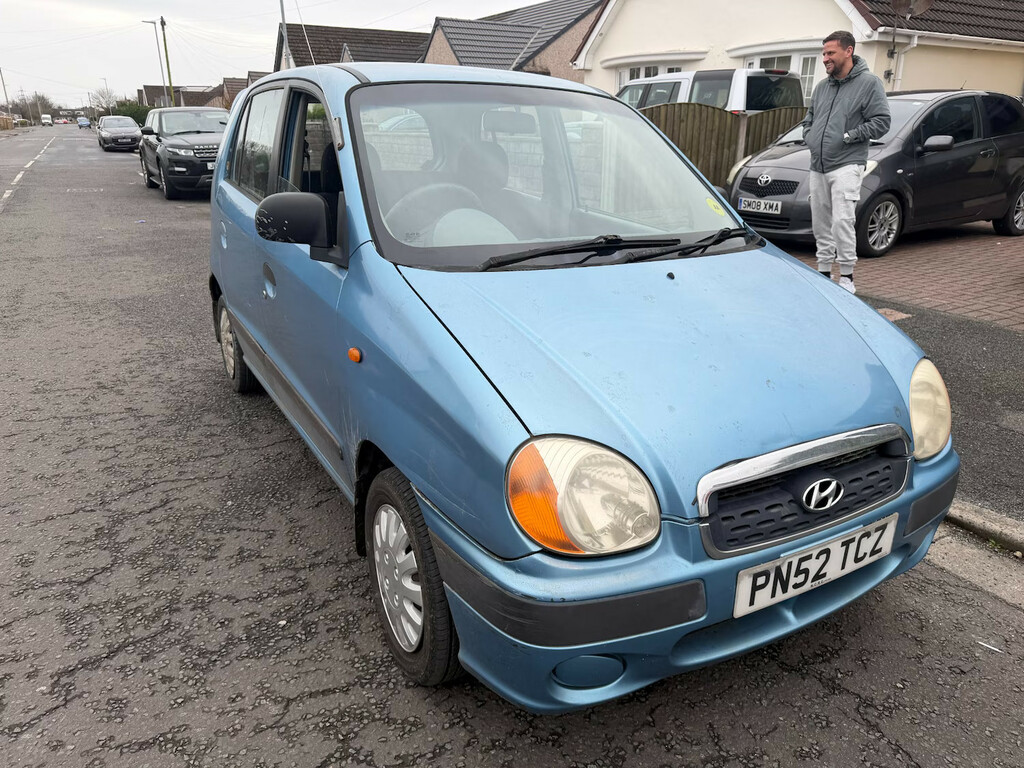 Hyundai Amica Hatchback Gsi 2002 Blue #1