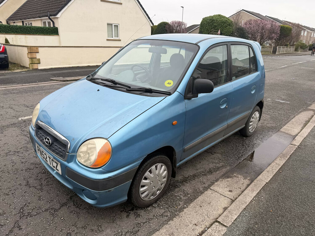 Hyundai Amica Hatchback Gsi 2002 Blue #2