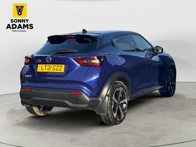 Nissan Juke 1.0 Dig-t Tekna Suv Dct Euro 6 S LT21GZZ Blue #4