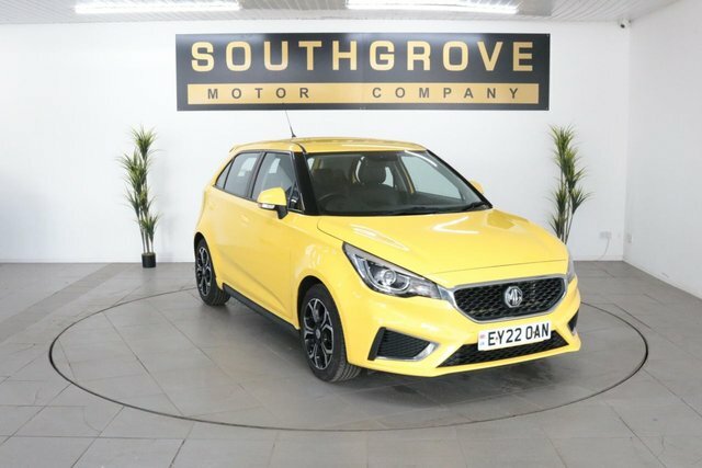 MG MG3 1.5 Vti-tech Exclusive Nav Hatchback Ma Yellow