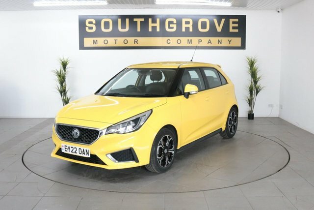 MG MG3 1.5 Vti-tech Exclusive Nav Hatchback Ma EY22OAN Yellow #2
