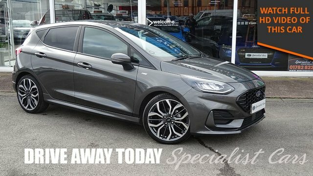 Ford Fiesta Ecoboost Mhev St-line X Grey