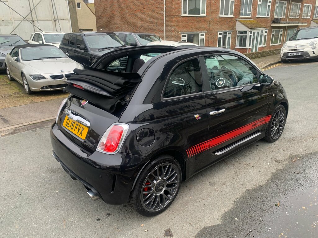 Abarth 500 1.4 T-jet Convertible Euro 5 13 Black #5