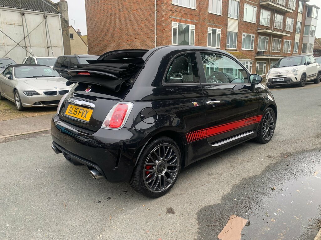 Abarth 500 1.4 T-jet Convertible Euro 5 13 Black #6