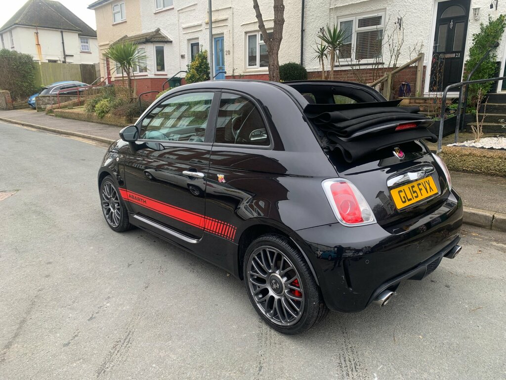 Abarth 500 1.4 T-jet Convertible Euro 5 13 Black #3