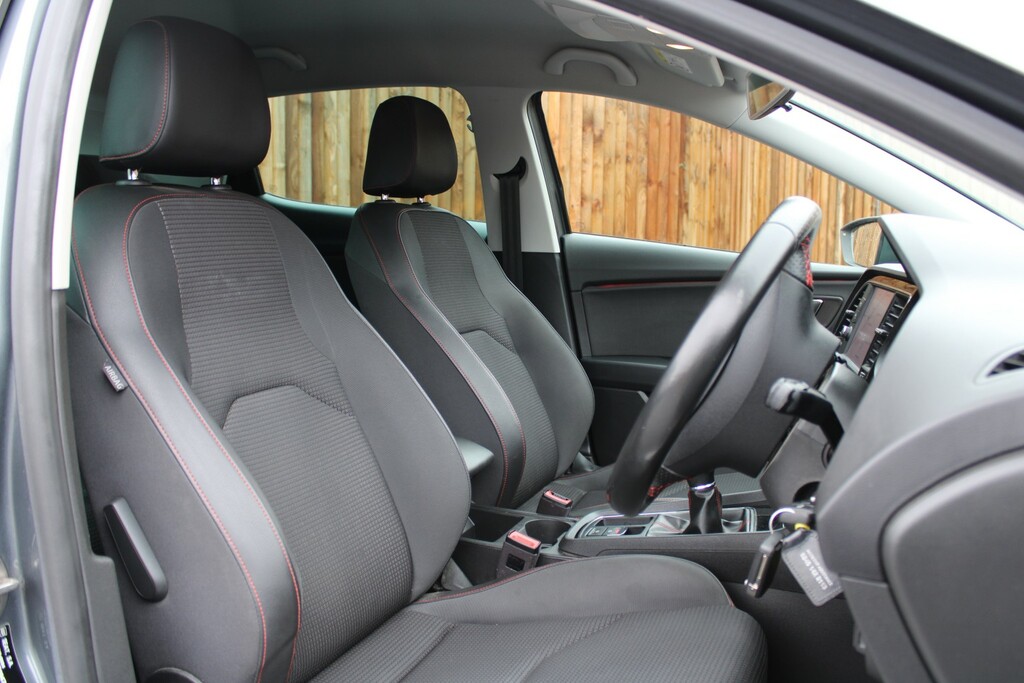 Seat Leon 1.4 Tsi Fr Technology 2018 YJ67SHD Grey #6