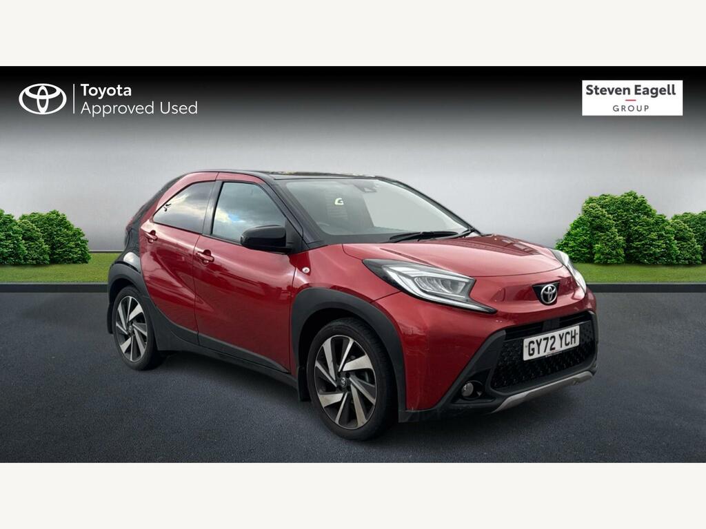 Toyota Aygo X 1.0 Vvt-i Exclusive X-shift Euro 6 Ss Red