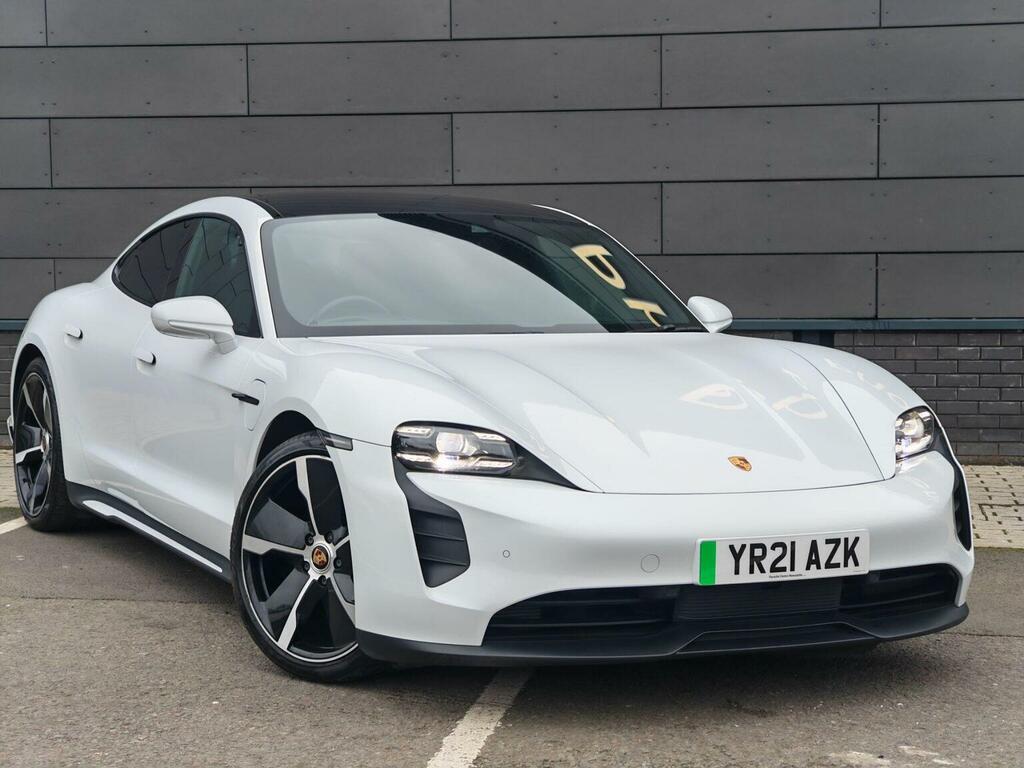 Porsche Taycan Saloon Performance Plus 93.4Kwh Rwd 2021 YR21AZK White #3