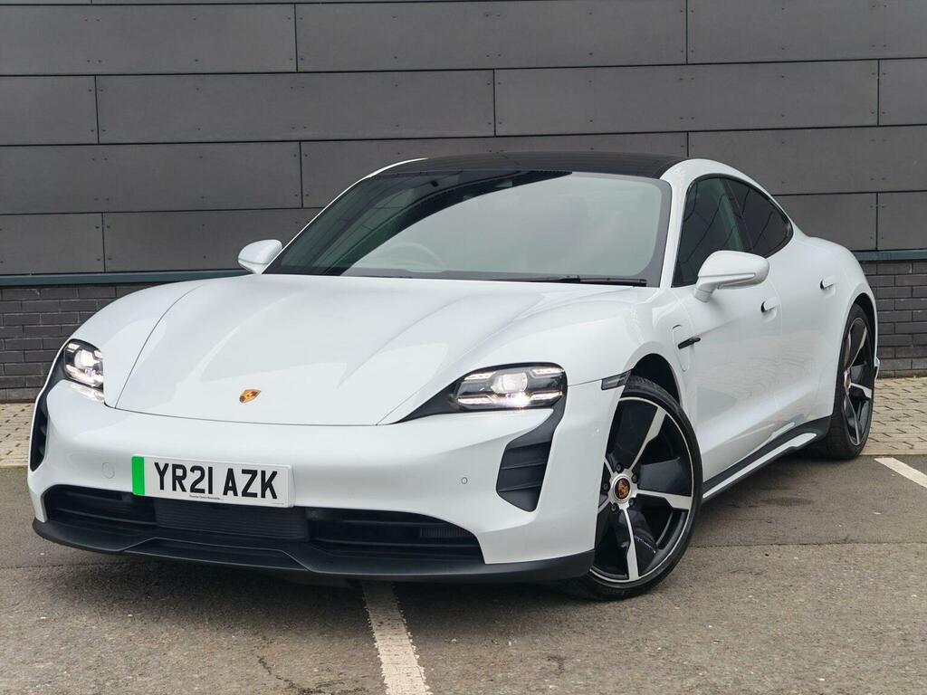 Porsche Taycan Saloon Performance Plus 93.4Kwh Rwd 2021 YR21AZK White #5