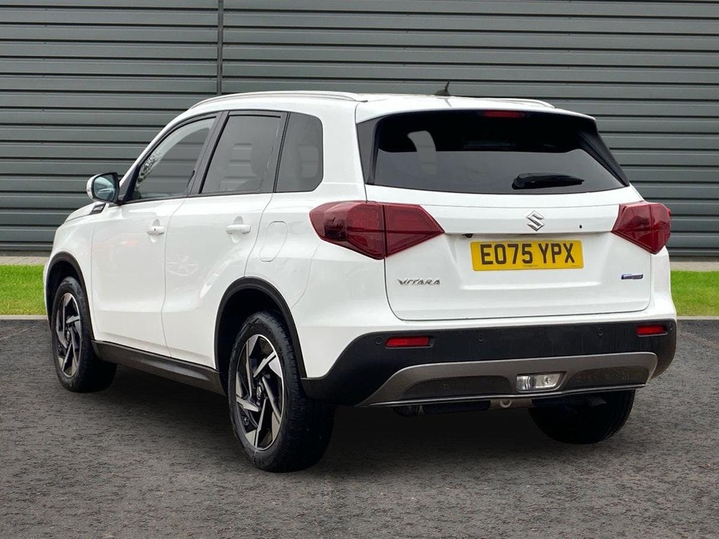 Suzuki Vitara 1.4 Boosterjet Mhev Ultra Suv Hybrid Ma EO75YPX White #5
