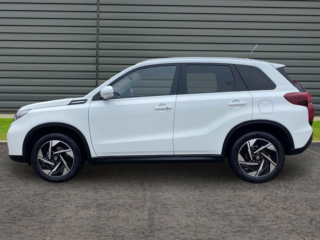 Suzuki Vitara 1.4 Boosterjet Mhev Ultra Suv Hybrid Ma EO75YPX White #6