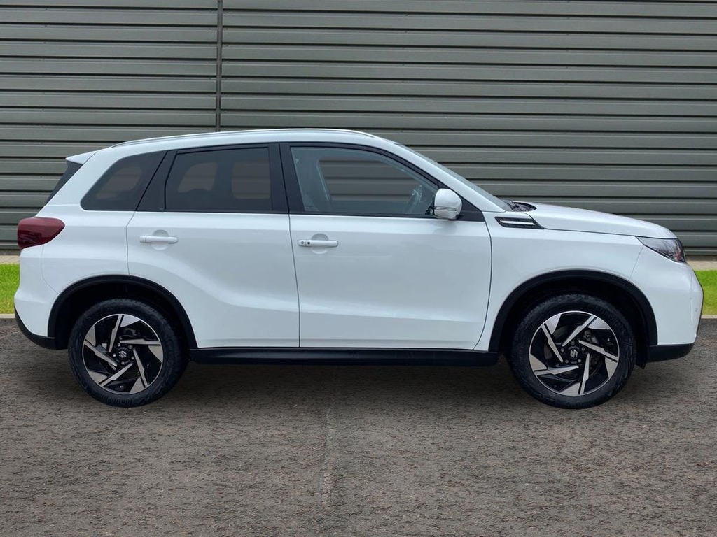 Suzuki Vitara 1.4 Boosterjet Mhev Ultra Suv Hybrid Ma EO75YPX White #2