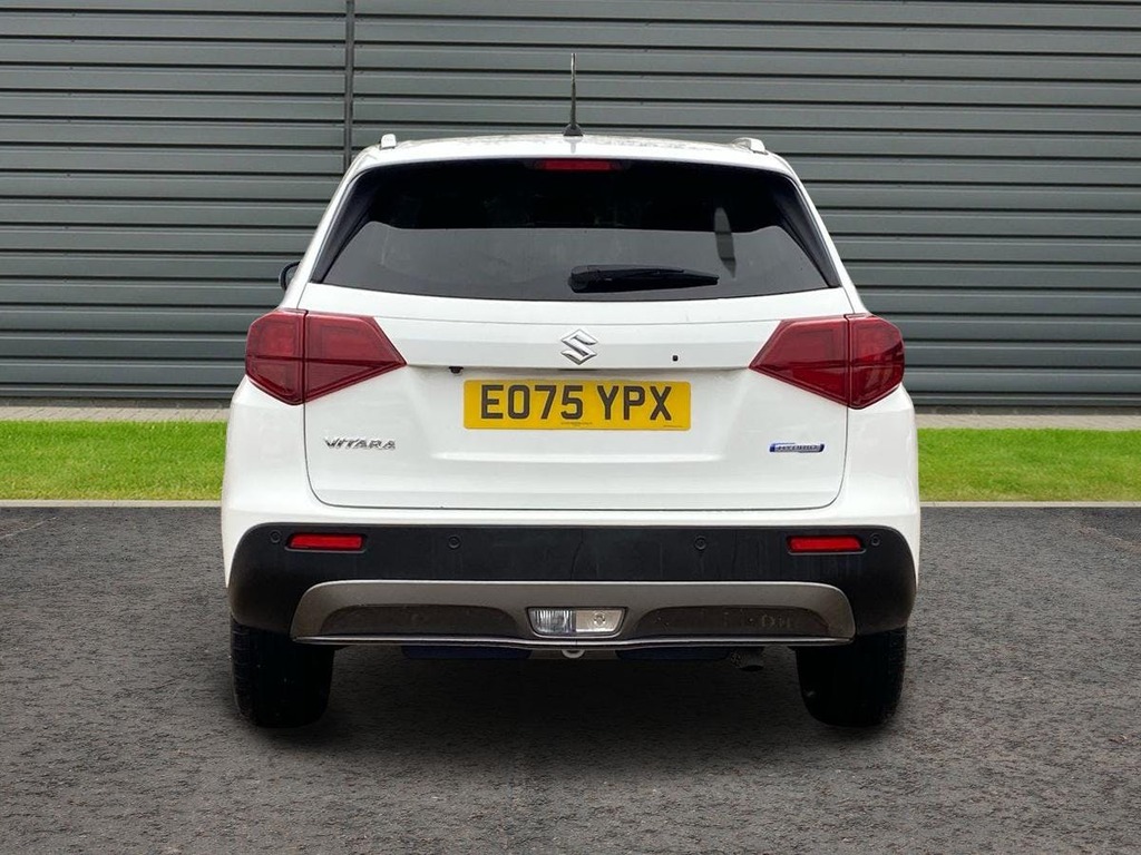 Suzuki Vitara 1.4 Boosterjet Mhev Ultra Suv Hybrid Ma EO75YPX White #4