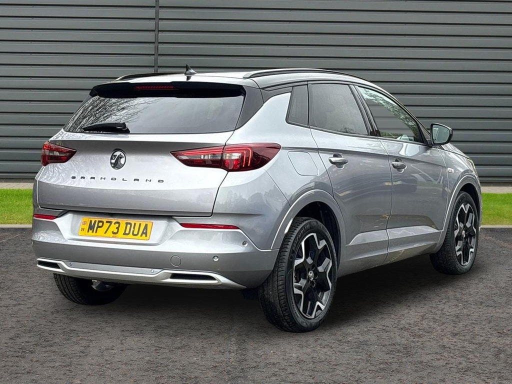 Vauxhall Grandland 1.2 Turbo Ultimate Suv MP73DUA Grey #3