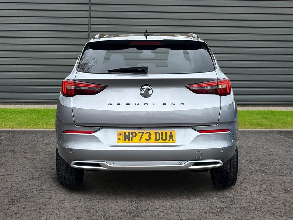 Vauxhall Grandland 1.2 Turbo Ultimate Suv MP73DUA Grey #4