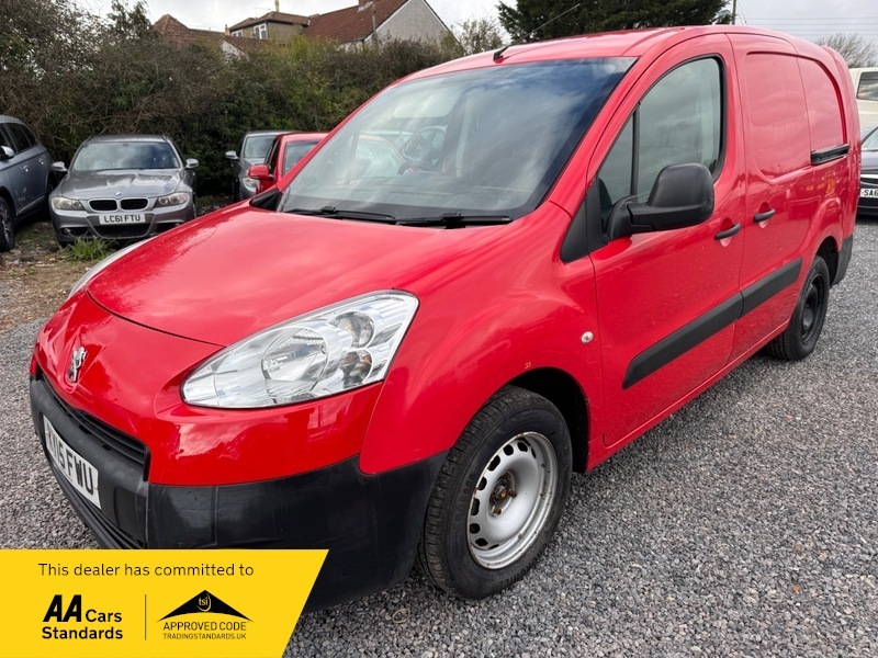 Peugeot Partner Hdi S L2 750 Red