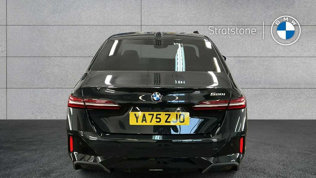 BMW 5 Series 520I M Sport 2025 Black #6