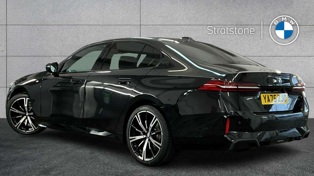 BMW 5 Series 520I M Sport 2025 Black #2