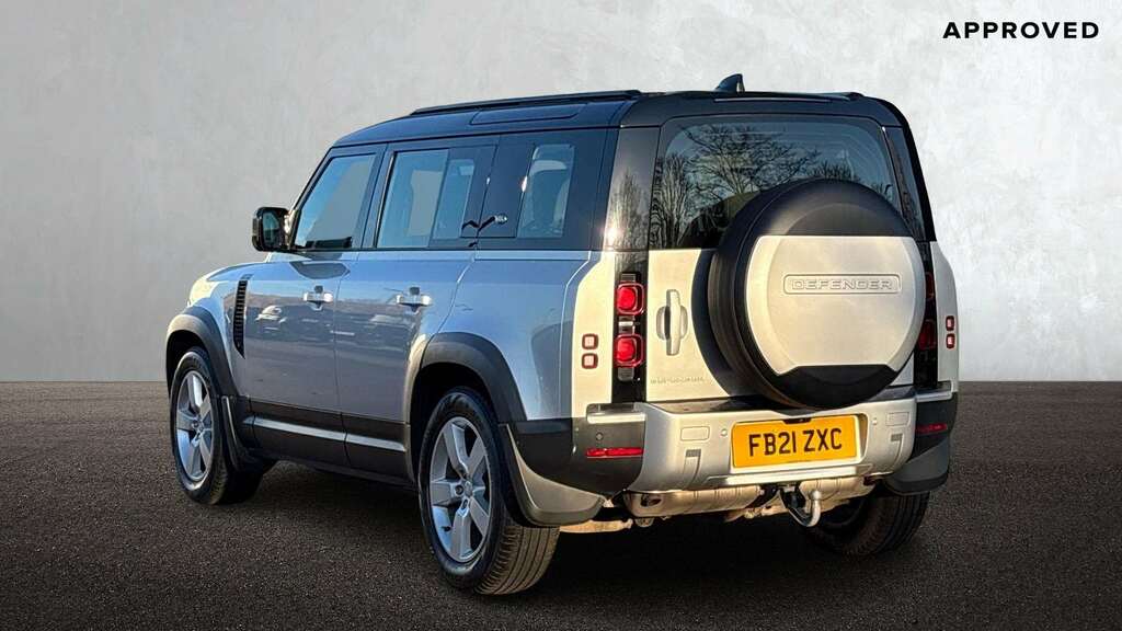 Land Rover Defender 110 2.0 P300 Hse 110 7 Seat 2021 FB21ZXC Silver #2