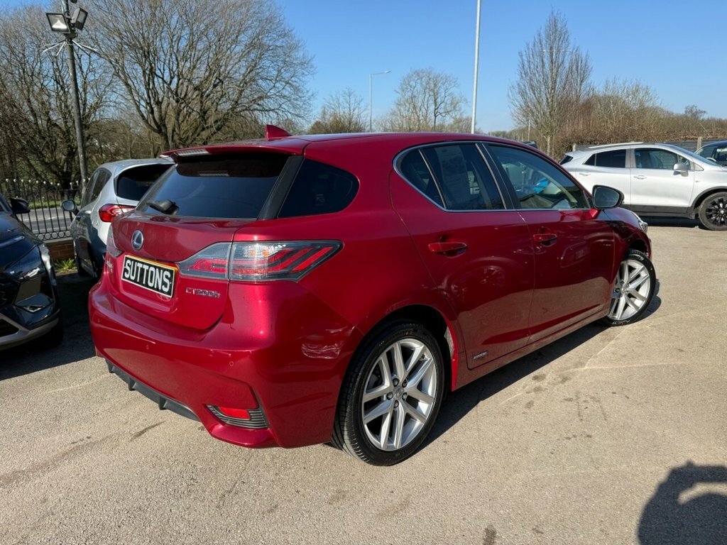 Lexus CT 1.8L Advance YH02DUG Red #2