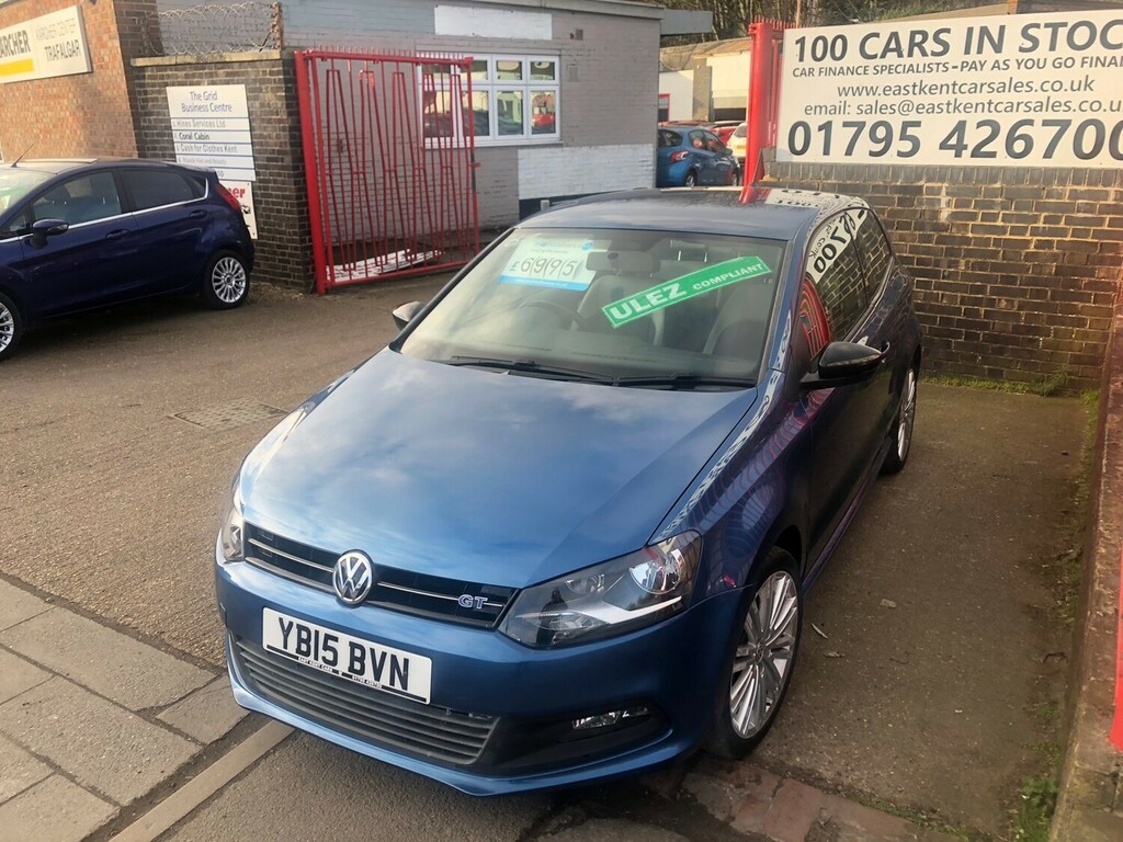 Volkswagen Polo 1.4 Tsi Act Bluegt YB15BVN Blue #3