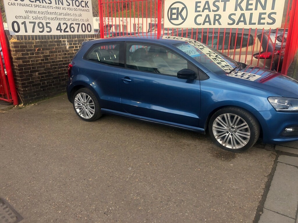 Volkswagen Polo 1.4 Tsi Act Bluegt YB15BVN Blue #4