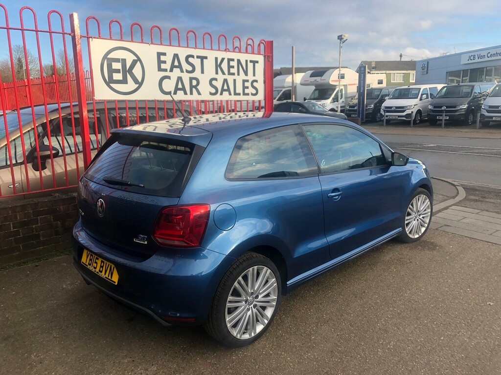 Volkswagen Polo 1.4 Tsi Act Bluegt YB15BVN Blue #6