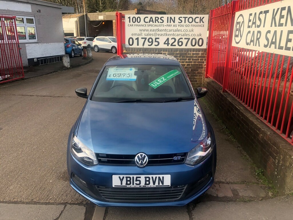 Volkswagen Polo 1.4 Tsi Act Bluegt YB15BVN Blue #2