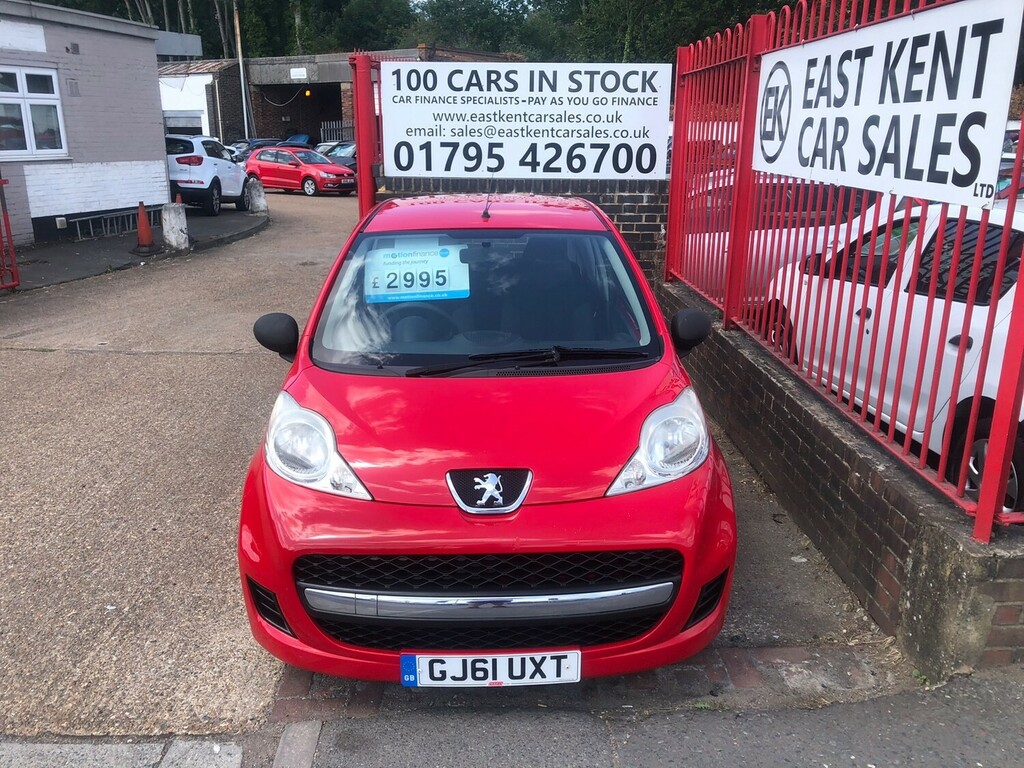 Peugeot 107 1.0 Urban Lite GJ61UXT Red #2