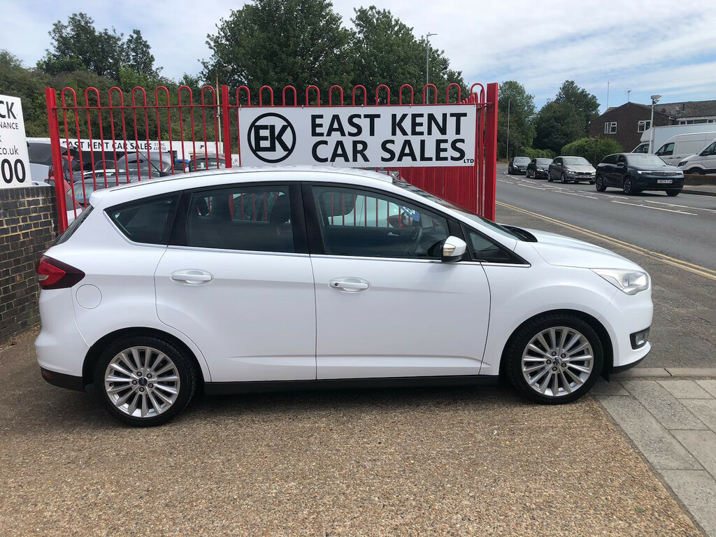 Ford C-Max 1.5 Tdci Titanium BD66EFH White #5