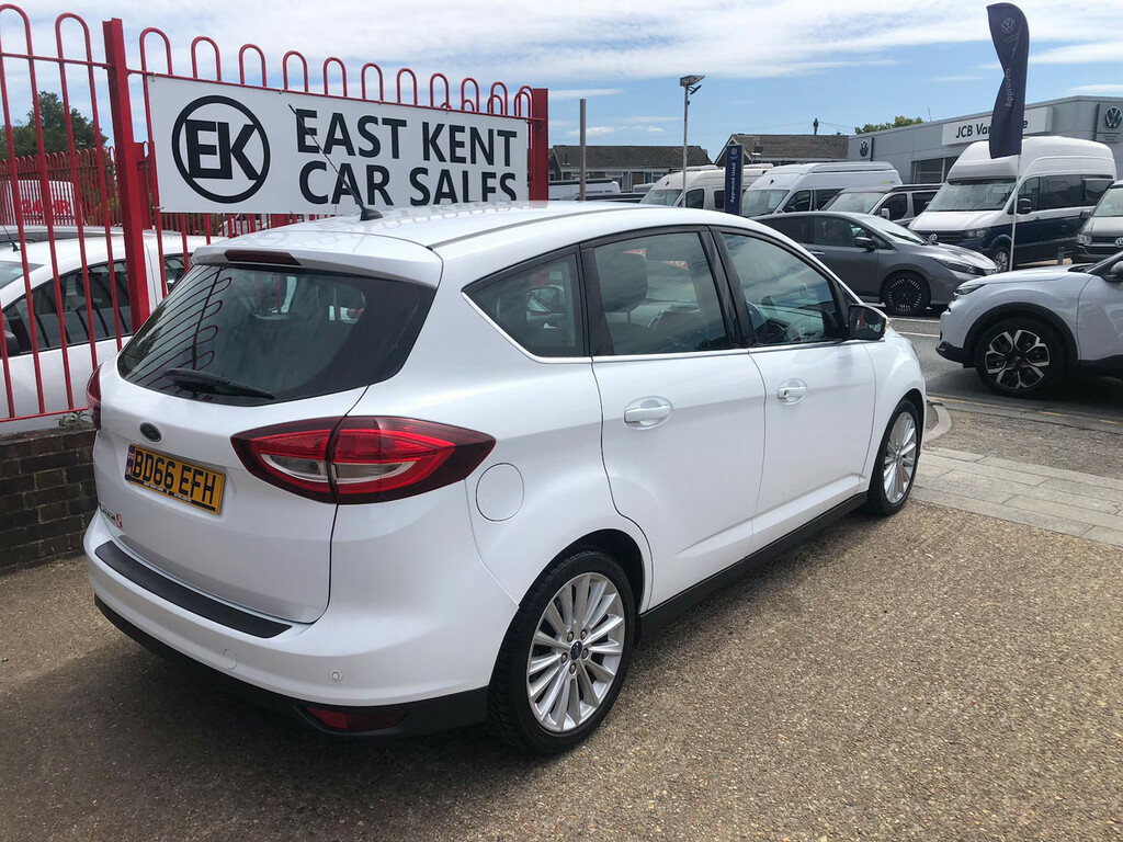 Ford C-Max 1.5 Tdci Titanium BD66EFH White #6